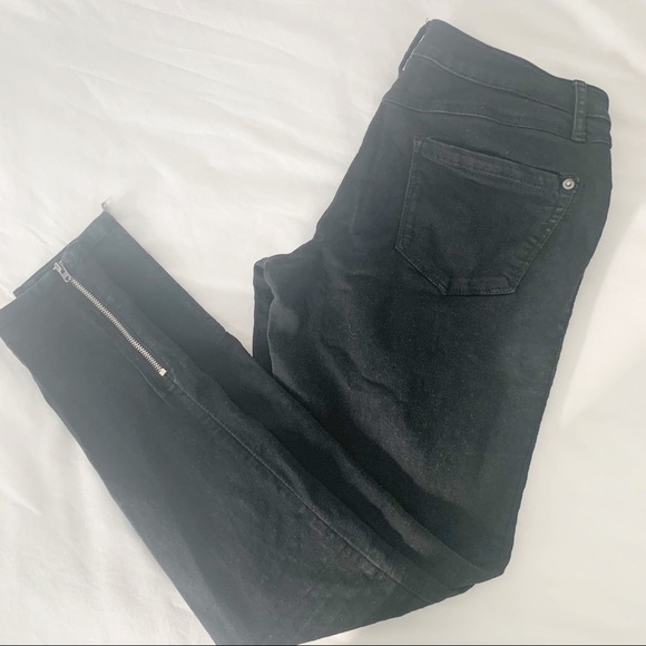 CONVERSE ONE STAR Black Jeans Size 6 - Picture 1 of 6
